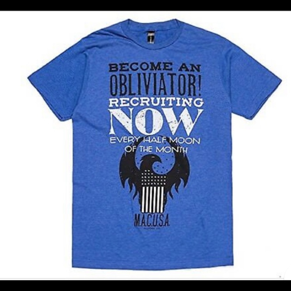 “Fantastic Beasts” NEW without 🏷OBLIVIATOR T-shirts
